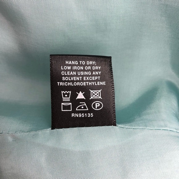 Lafayette 148 New York Blue/Green 3/4 Sleeve Blazer - Picture 11 of 11